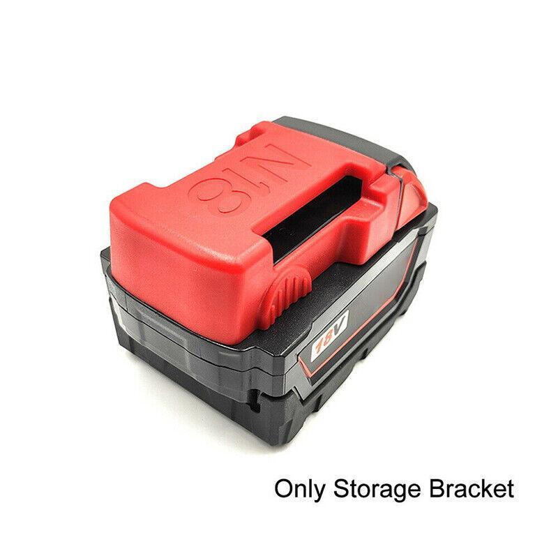 5Pcs Milwaukee M18 18V Battery Mount Holder Stand Organizer