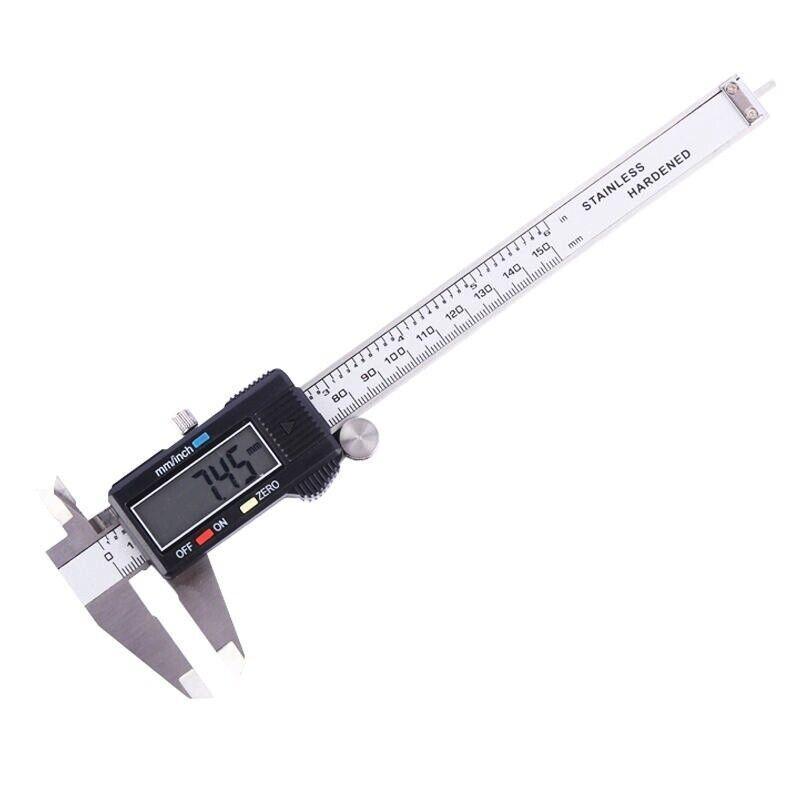 Stainless Steel LCD Digital Electronic Vernier Caliper Micrometer 150MM
