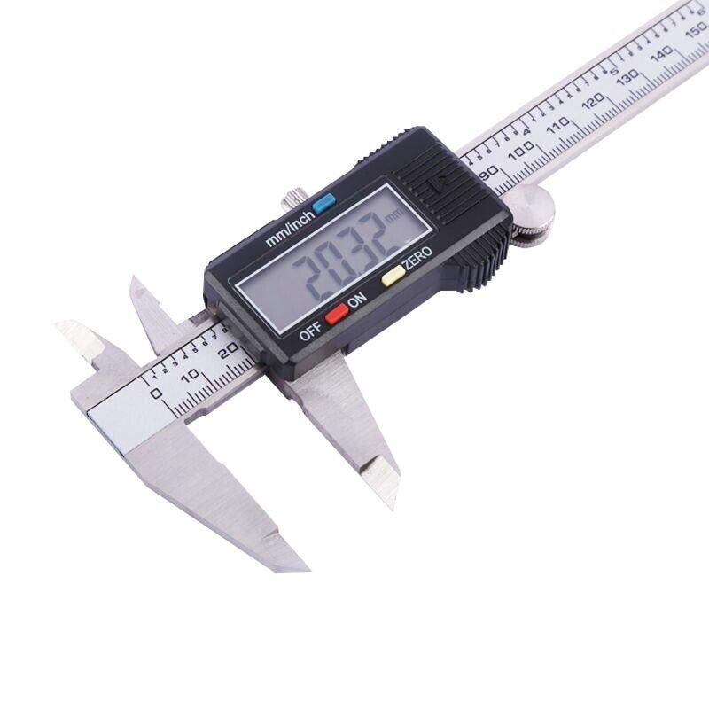 Stainless Steel LCD Digital Electronic Vernier Caliper Micrometer 150MM