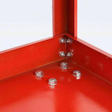 3 Tier Steel Tool Trolley Workshop Rolling Cart with Handle