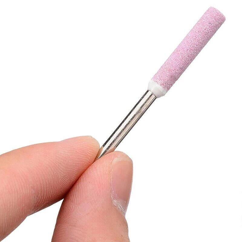 10PCS Chainsaw Sharpener Burr Grinding Stones 4mm / 4.8mm / 5.5mm