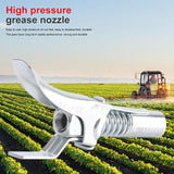 Grease Gun Coupler Quick Release One Hand 1/8 NPT 10000psi