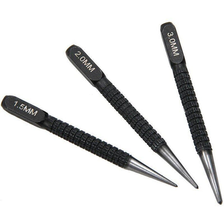 3PCS Nail Centre Punch Set for Wood and Metal