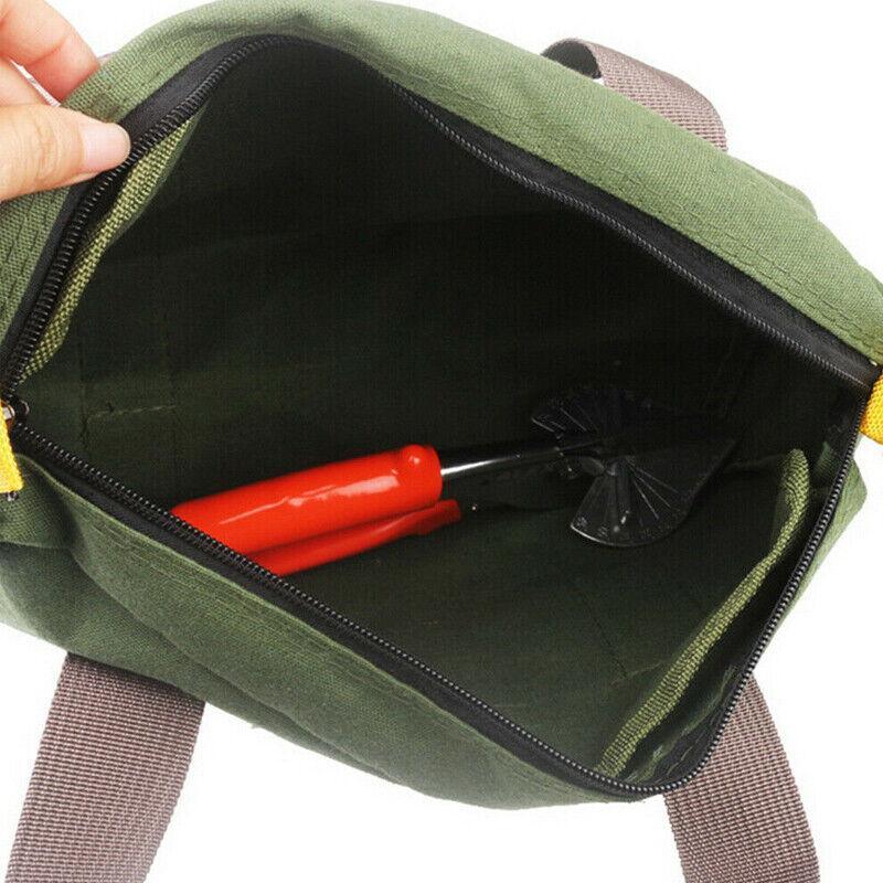 Waterproof Canvas Tool Bag S/M/L Portable Heavy Duty Storage