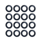 100pcs Silicone Rubber Gasket Rings Leak Proof for Pipe Fittings
