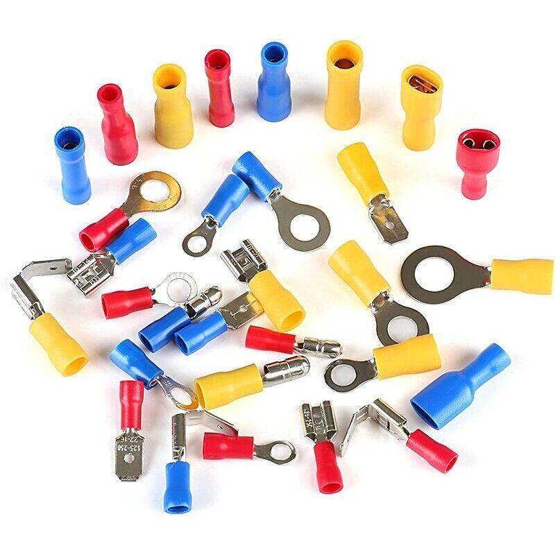 720PCS Assorted Crimp Terminals Electrical Wire Connector Kit Set