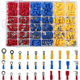 720PCS Assorted Crimp Terminals Electrical Wire Connector Kit Set