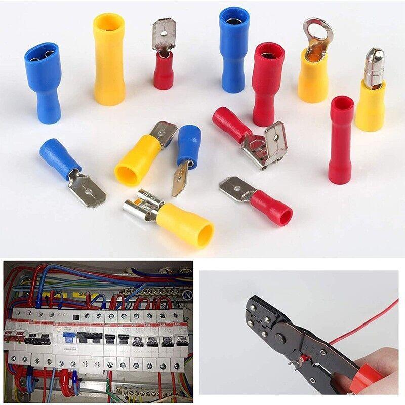 720PCS Assorted Crimp Terminals Electrical Wire Connector Kit Set