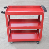 3 Tier Steel Tool Trolley Workshop Rolling Cart with Handle