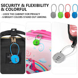 Combination Lock Padlock 3 Digit Security 1PC for Bike Shelves