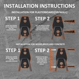 Heavy Duty Garage Wall Hooks Bike Tool Storage Hangers