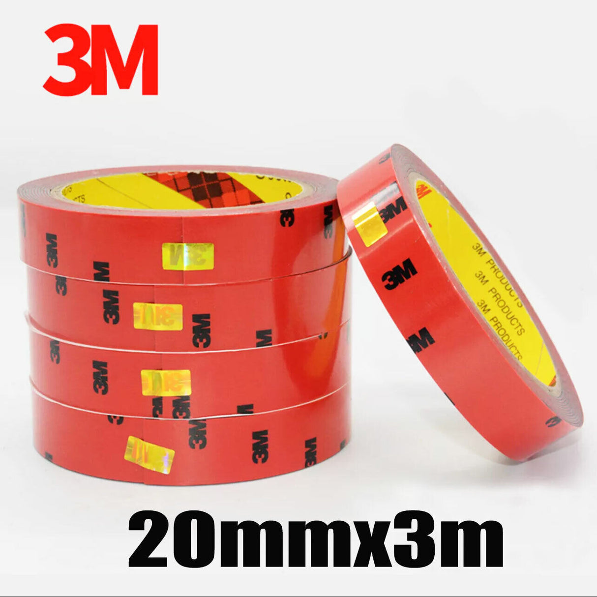 Vehicle 3M Double Sided Super Sticky Strong Adhesive Roll Tape
