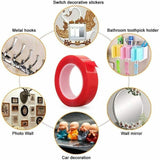 Double-Sided Clear Acrylic Foam Mounting Tape Strong Gel Adhesive
