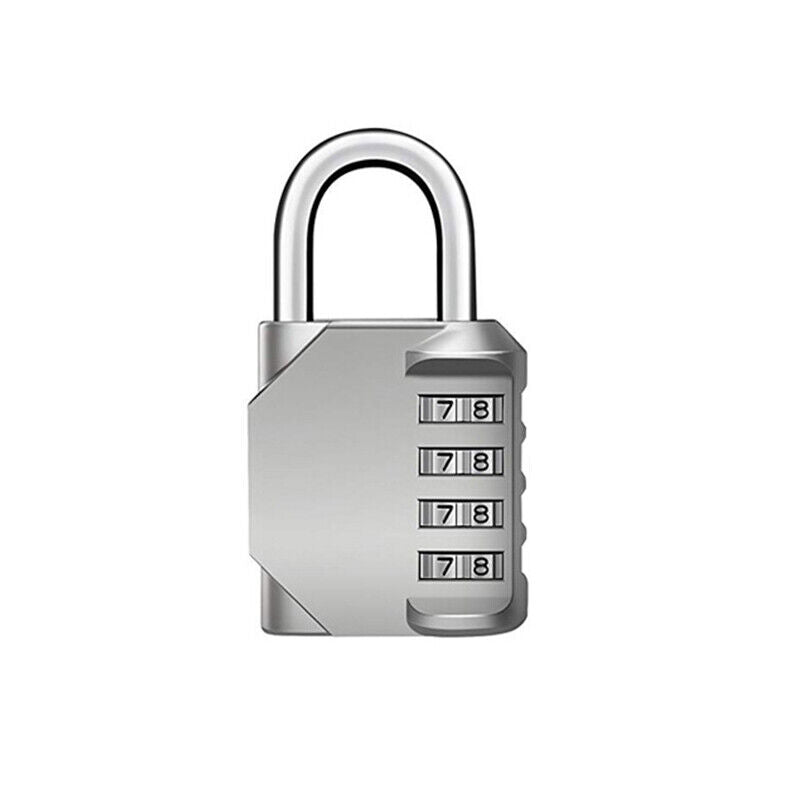 4 Digit Waterproof Combination Padlock for Gate Locker Outdoor