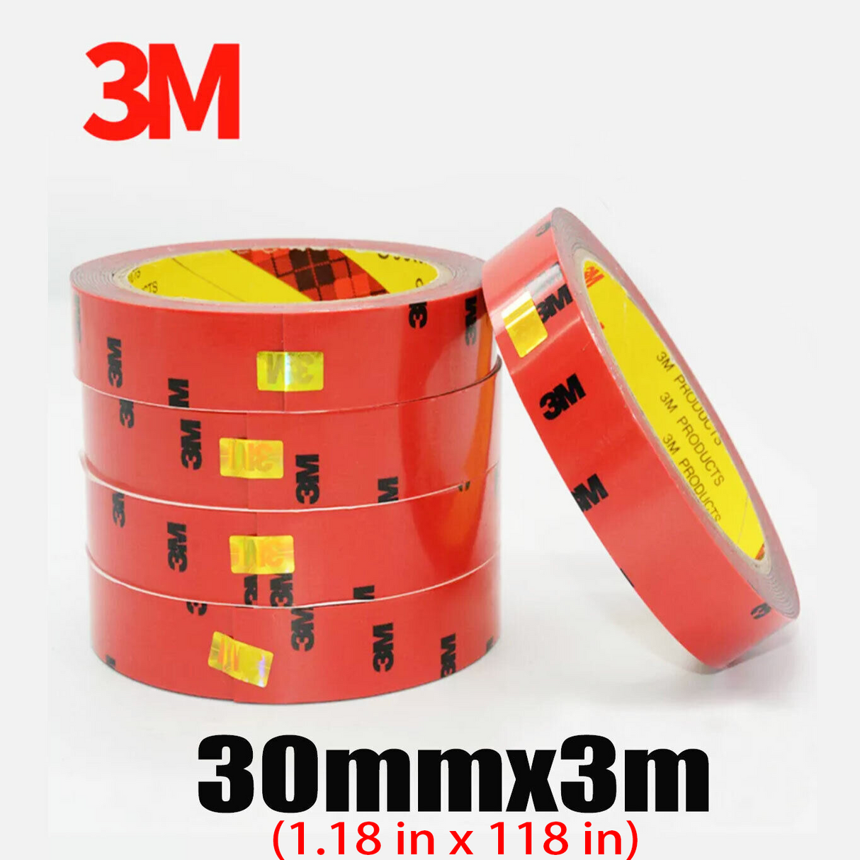 Vehicle 3M Double Sided Super Sticky Strong Adhesive Roll Tape