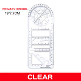 Multifunctional Geometric Ruler Mathematics Drawing Tools