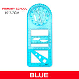 Multifunctional Geometric Ruler Mathematics Drawing Tools