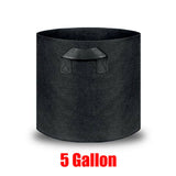 10pcs Fabric Plant Grow Pots Breathable Planter Bags 2-20 Gallon