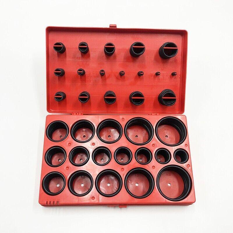 419PCS Rubber O-Ring Kit Metric Grommet Seal Assortment for Plumbing Garage
