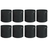 10pcs Fabric Plant Grow Pots Breathable Planter Bags 2-20 Gallon