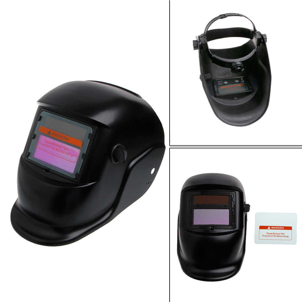 Auto Darkening Solar Welding Helmet Mask Arc Tig Mig Skull Welder