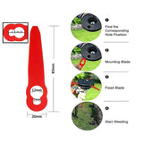 Grass Trimmer Plastic Blades Replacement for OZITO Bosch Kuller