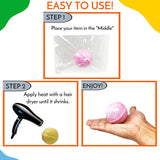 PVC Heat Shrink Bags Packs for Packaging Gift Wrap 100/300pcs