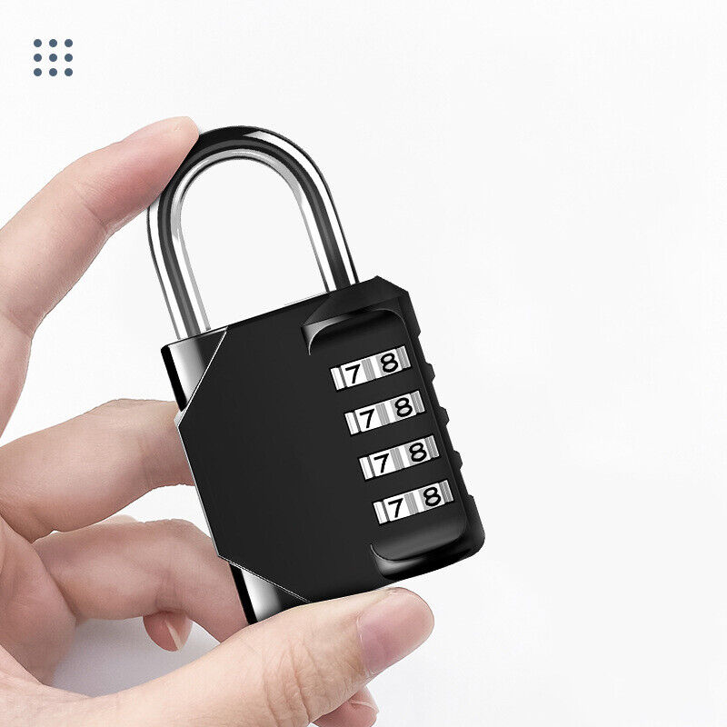 4 Digit Waterproof Combination Padlock for Gate Locker Outdoor
