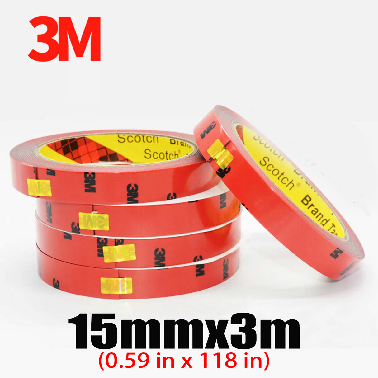 Vehicle 3M Double Sided Super Sticky Strong Adhesive Roll Tape
