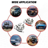 2x 12V 4Way Car Battery Terminal Connectors Clamp