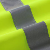 Safety Vest Reflective Tape Yellow Orange Day Workware Night High Visibility