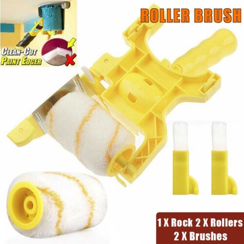 Handheld Paint Edger Roller Brush For Walls Ceilings Baseboards