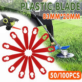 Grass Trimmer Plastic Blades Replacement for OZITO Bosch Kuller