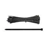 100-500PCS Nylon Cable Ties UV Resistant Zip Wire Ties Bulk Pack