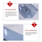 Plastic Anti Static Self Sealing Bags 100PCS Multi Size Resealable