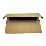 50PCS Kraft Paper Shipping Boxes for Warehouse Ecommerce Packing Storage