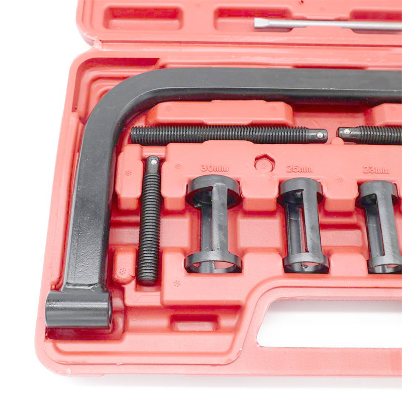Valve Spring Compressor Tool Kit Car Motorcycle Engine Removal Installer