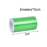 3m Safety Warning Reflective Tape Adhesive Car Truck Decal Strip Lattice