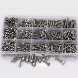 M3 M4 M5 500PCS Stainless Steel Hex Socket Screw Nut Set