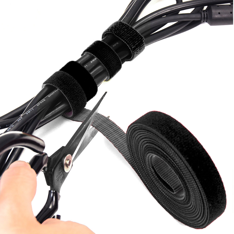 10 20 50M Hook Loop Heavy Duty Strap Reusable Cable Ties Grip