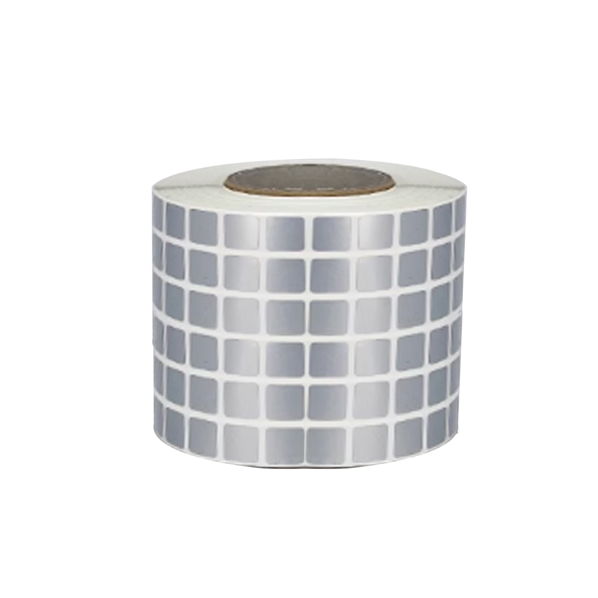 Silver PET Thermal Transfer Labels Waterproof Self Adhesive Sticker Roll