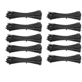 100-500PCS Nylon Cable Ties UV Resistant Zip Wire Ties Bulk Pack