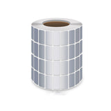 Silver PET Thermal Transfer Labels Waterproof Self Adhesive Sticker Roll
