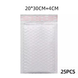 White Poly Bubble Mailer Padded Envelopes Cushioned Satchel