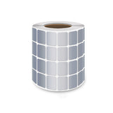 Silver PET Thermal Transfer Labels Waterproof Self Adhesive Sticker Roll