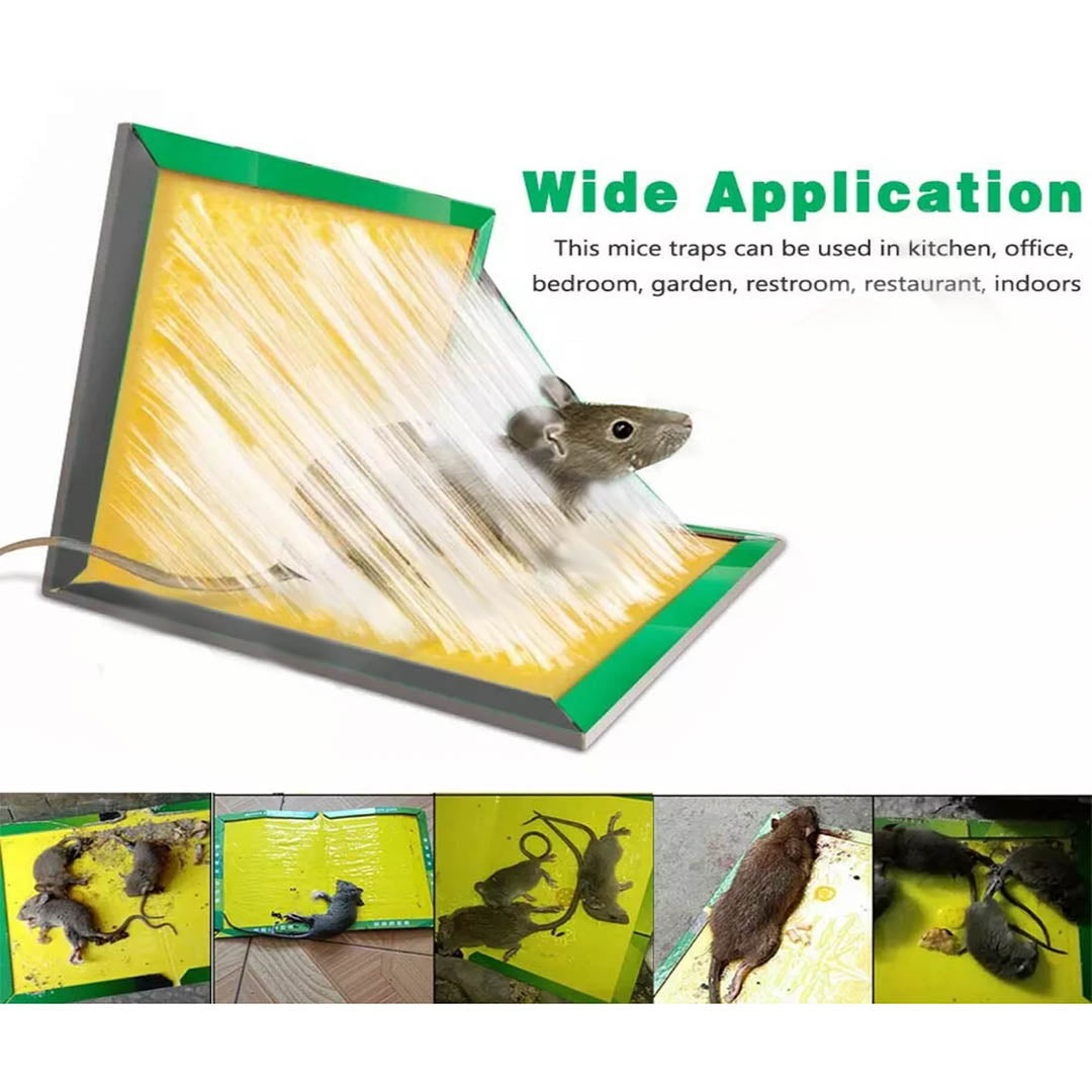 Mouse Glue Trap Board Rat Mice Catcher Pad Odorless Sticky Non-Toxic