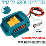 Makita 18V Battery Power Mount Connector Adapter Dock Holder Cable